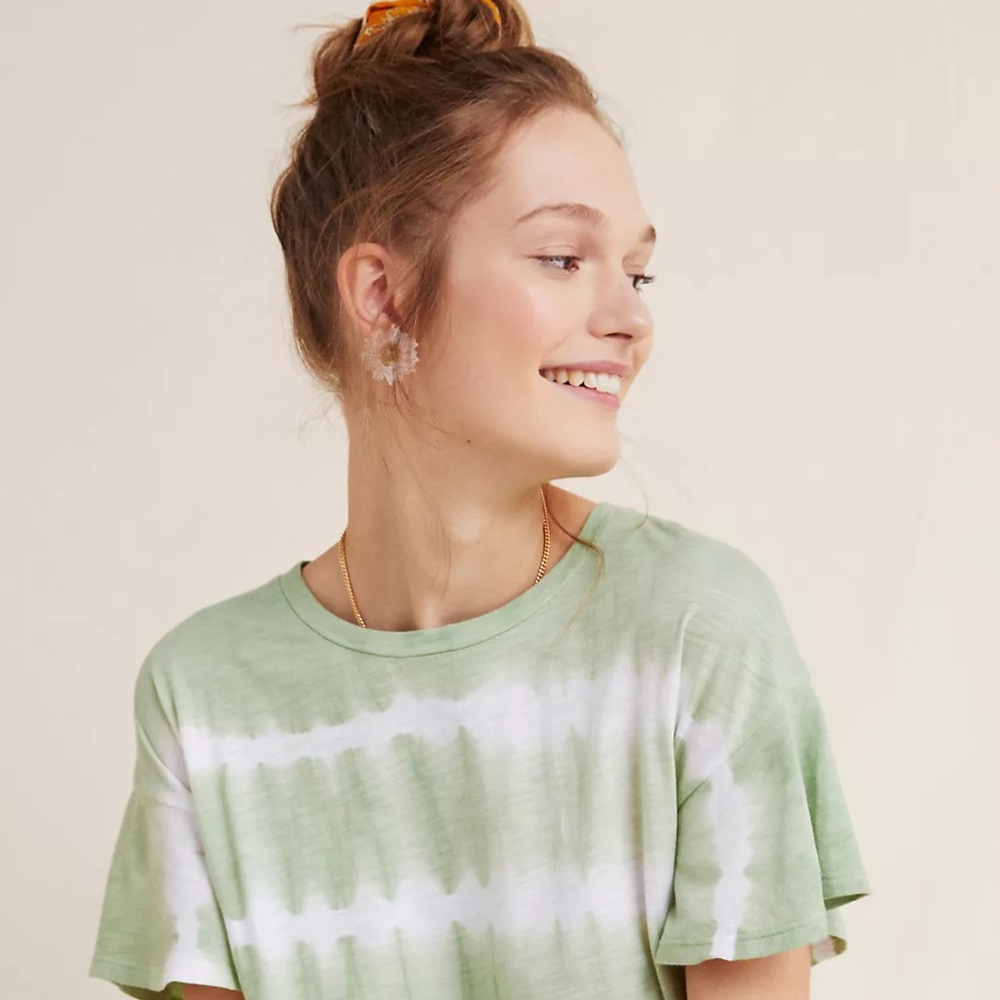 🌻Sunflower Transparent Stud Earrings